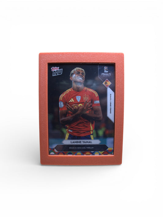 Trading Card Display for Top Loader -  Orange