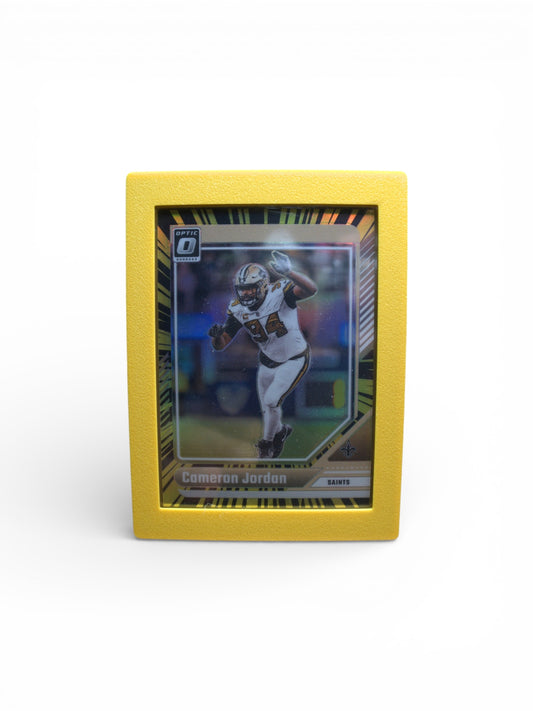 Trading Card Display for Top Loader -  Yellow